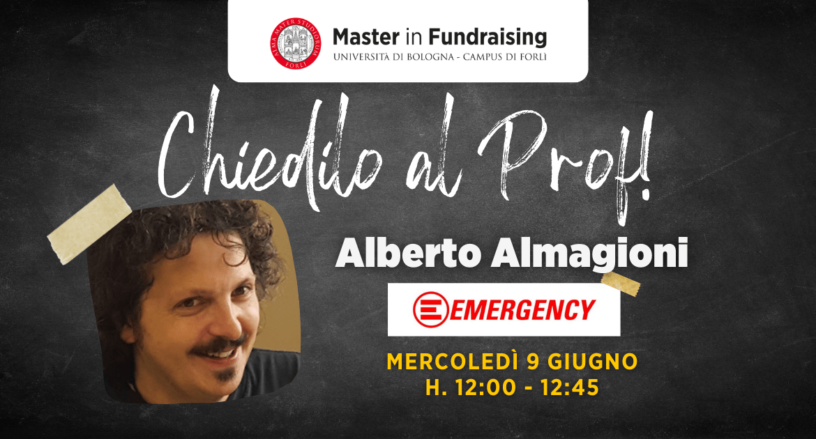 Alberto Almagioni Emergency Master In Fundraising