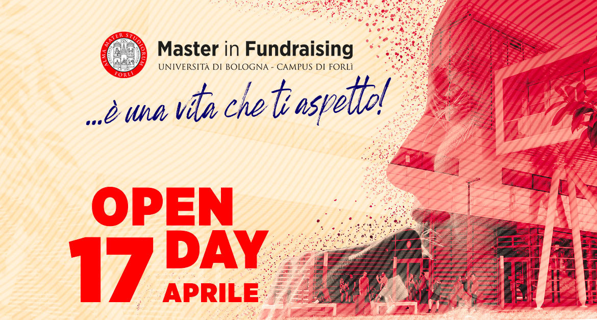 Open day Master in Fundraising Univeristà di Bologna